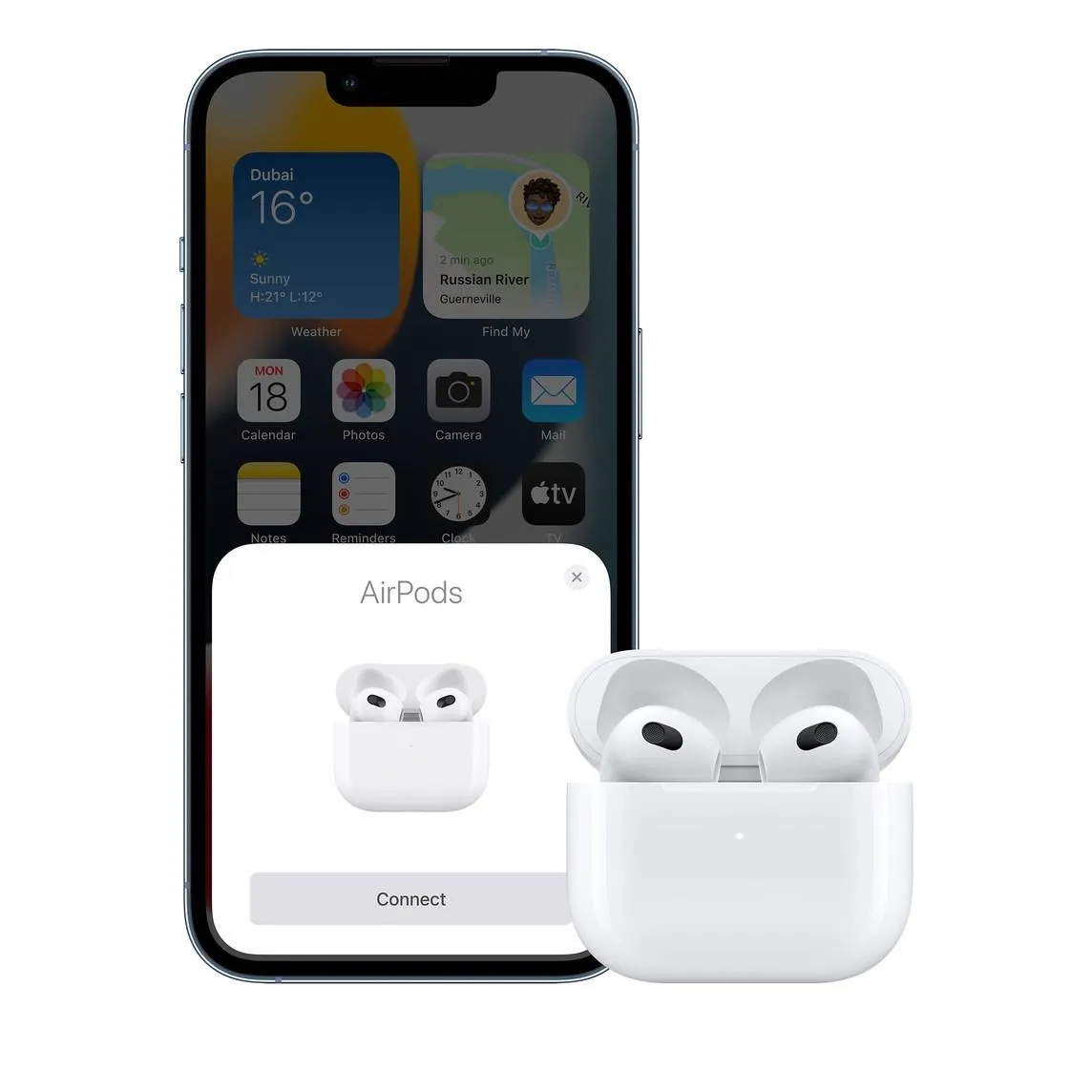 Airpods (3Rdegeneration) With Lightning Charging Case