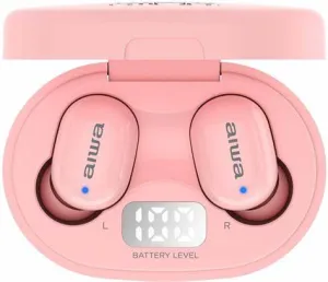 Aiwa Earbuds, Pink