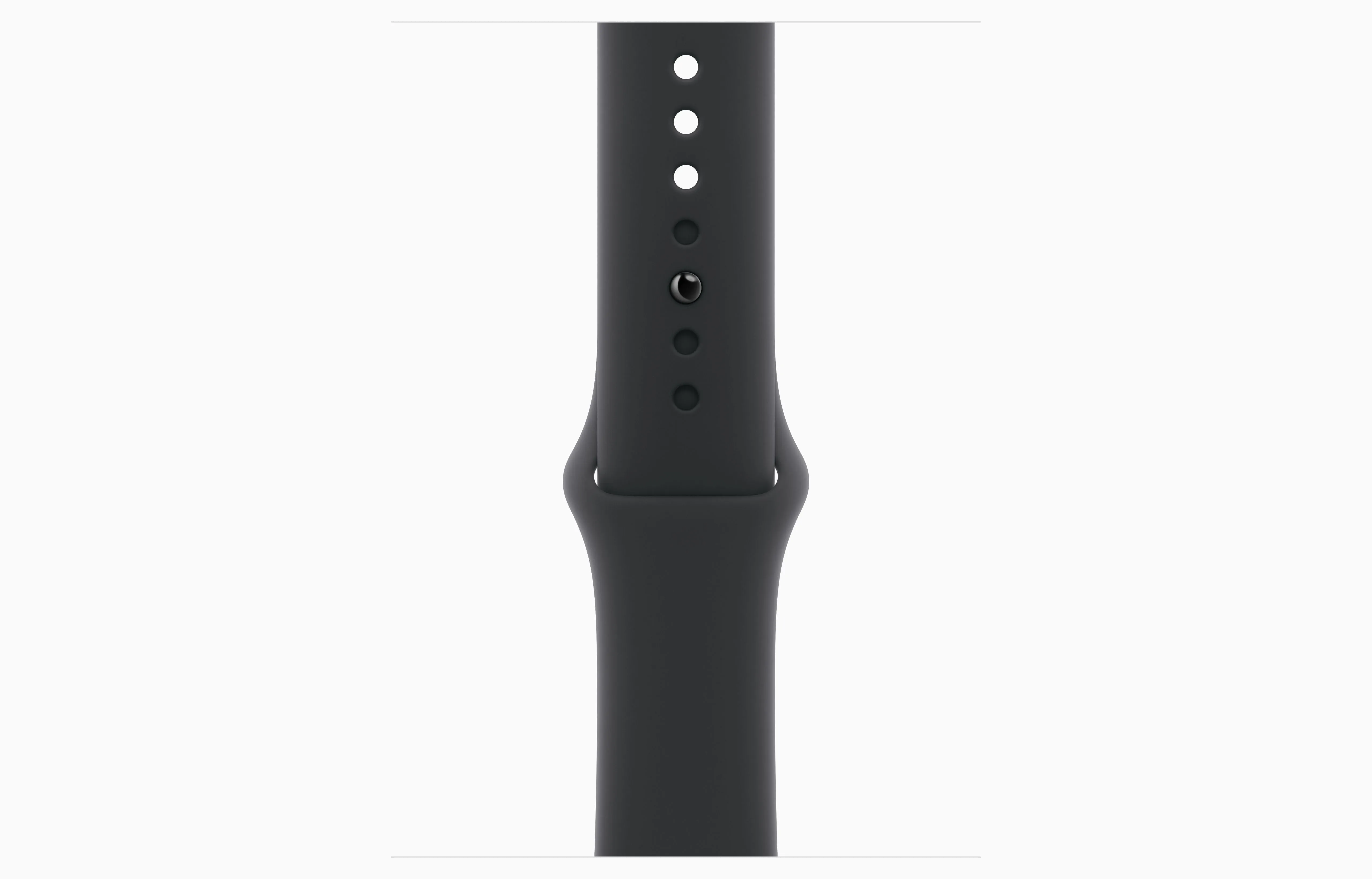Apple Watch Series 10 GPS 46Mm Jet Black Aluminium Case, Black Sport Band, M/L