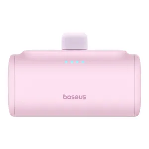 Baseus Compact Fast Charging Power Bank Type-C Edition, Pink