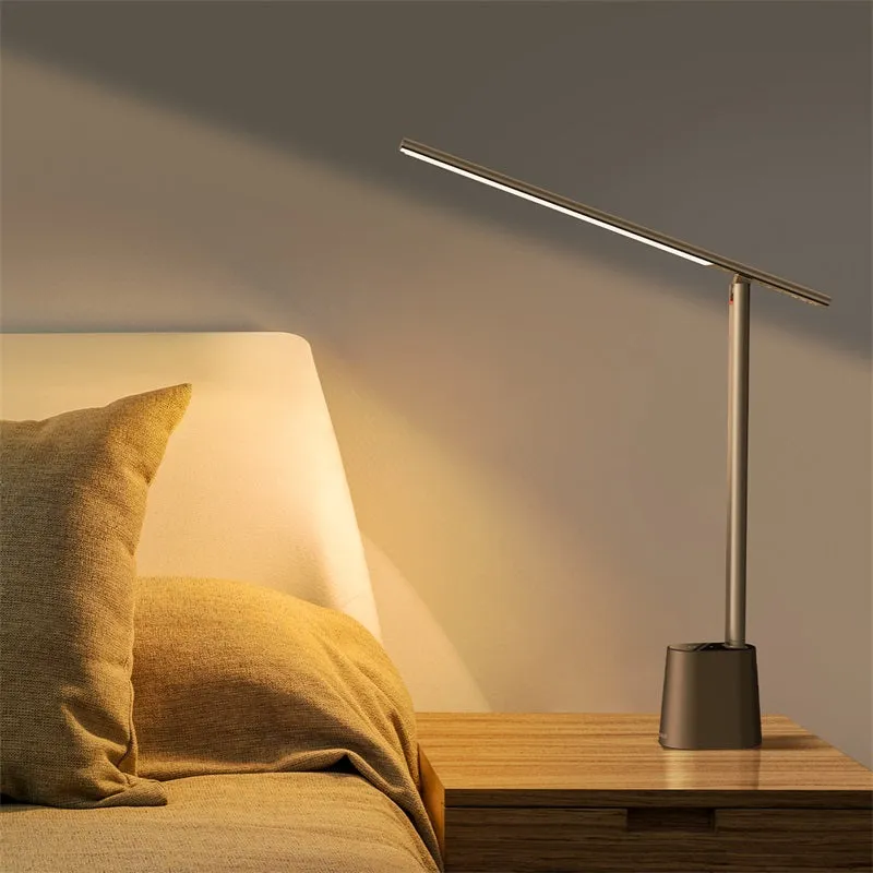 Baseus Smart Eye Series Charging Folding, Reading Desk Lamp, Grey