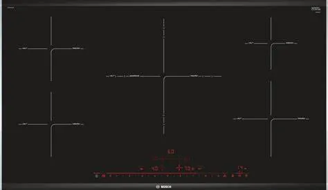 Bosch Built in Hob Series 8 Induction Cooktop, 90Cm, Black