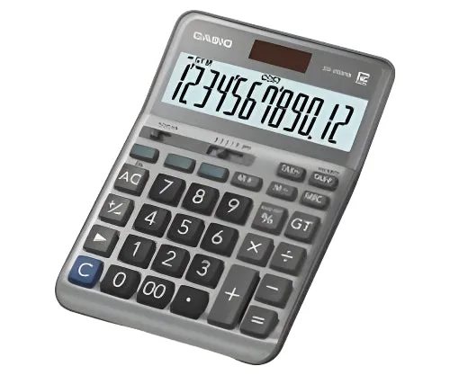Casio Calculator DF-120FM, Grey