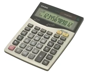 Casio Calculator DJ-220, Silver