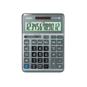 Casio Calculator DM-1200FM, Grey