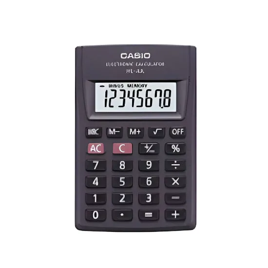 Casio Calculator HL-4, Black