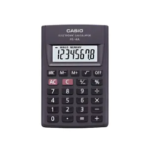 Casio Calculator HL-4, Black