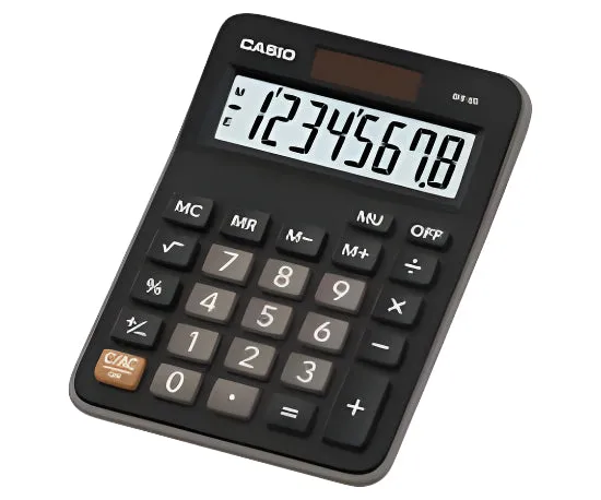 Casio Calculator MX-8B, Black