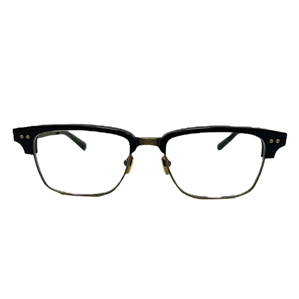 Dita Statesman Three DRX-2064-E-NVY-GLD-55 Unisex Rectangle Eyeglasses 55mm