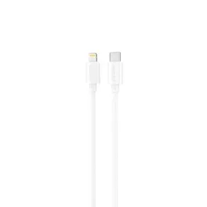 Dudao Data Cable TypeC to Lightning , 30Watts PD, 1.2Mm, White