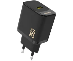 DUDAO Fast Wall Charger Gan, 25Watts, Black
