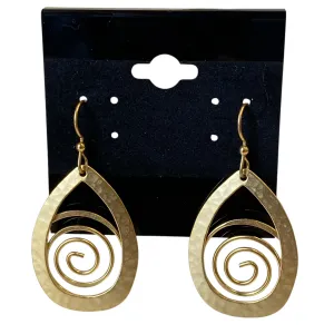Earrings Dangle/Drop In Gold