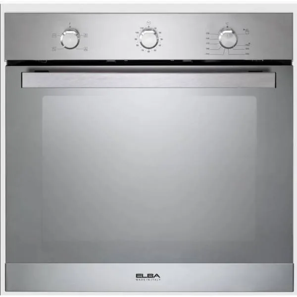 ELBA Gas Oven Built-in, 60Cm, 8 Functions, Stainless Stell