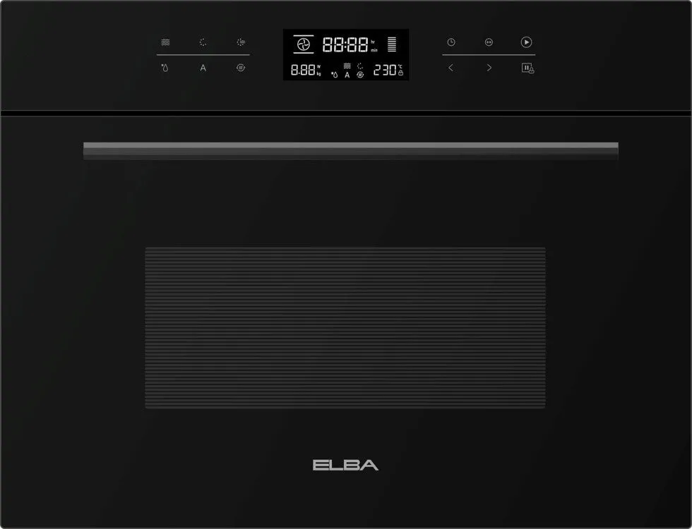 Elba Microwave Oven Built-in, Touch Control, 48Lit, Black