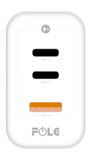 FLOG Adapter White Charging 65 Watts