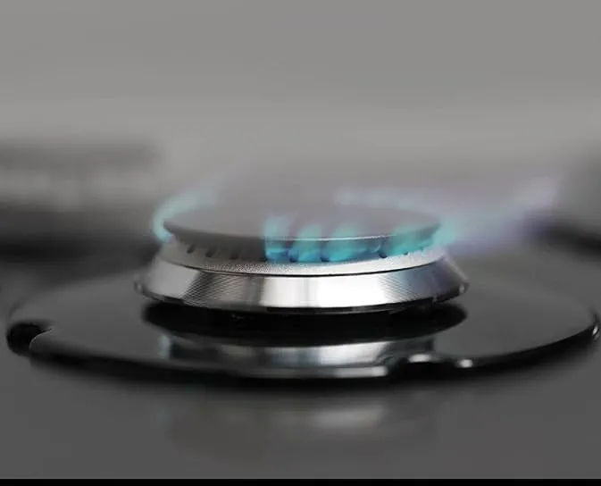 Gas Hob Full Safety, Self-Ignition, Cast Iron Pan Support