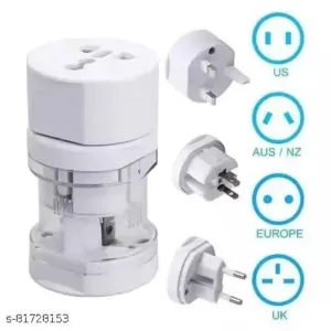 Gbt International Adaptor All In 1 Eu   Au   Uk   Us Plug Travel Universal Adapter