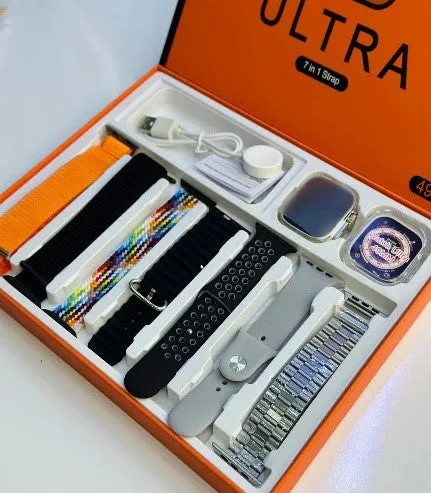 GBT Smart Watch With 7 Straps