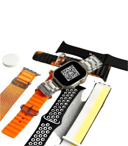 GBT Smart Watch With 7 Straps