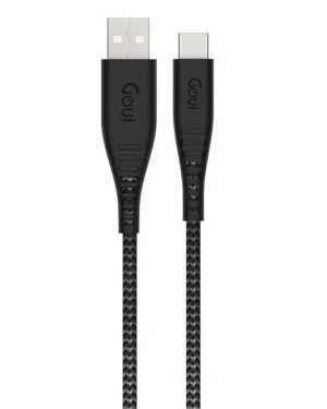 Goui Flex Cable USB A To Type C, 1.5Mm, Black