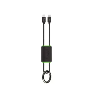 Goui Lock Lightning Cable USB C to Lightning, Black