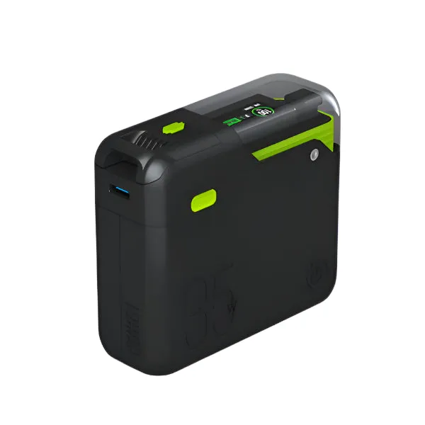 Goui Titan Fast Wall Charger & Power Bank 10000MAh, 35Watts, Black