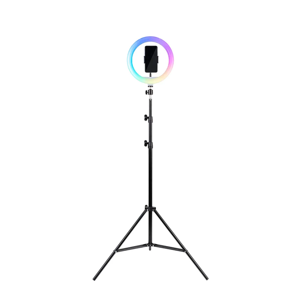 HAVIT Tripod With 10Inch RGB, Ring Light