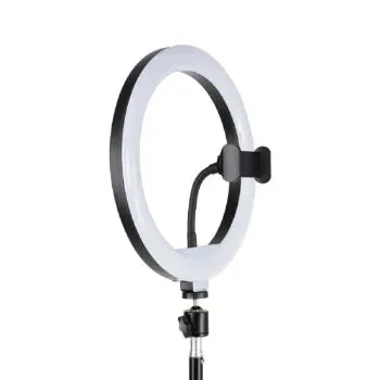 HAVIT Tripod With 10Inch RGB, Ring Light