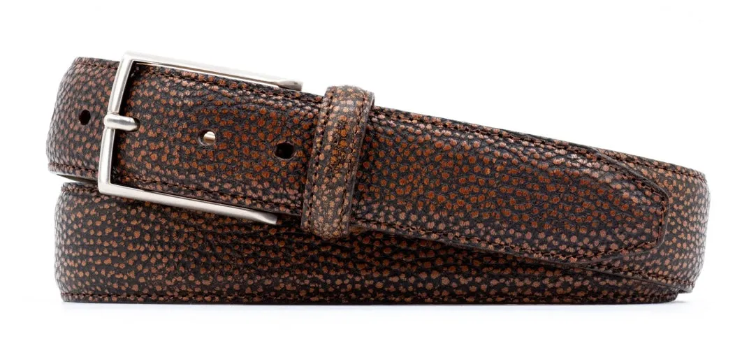 Hayward Royal Bull Hide Belt (Black Oak)
