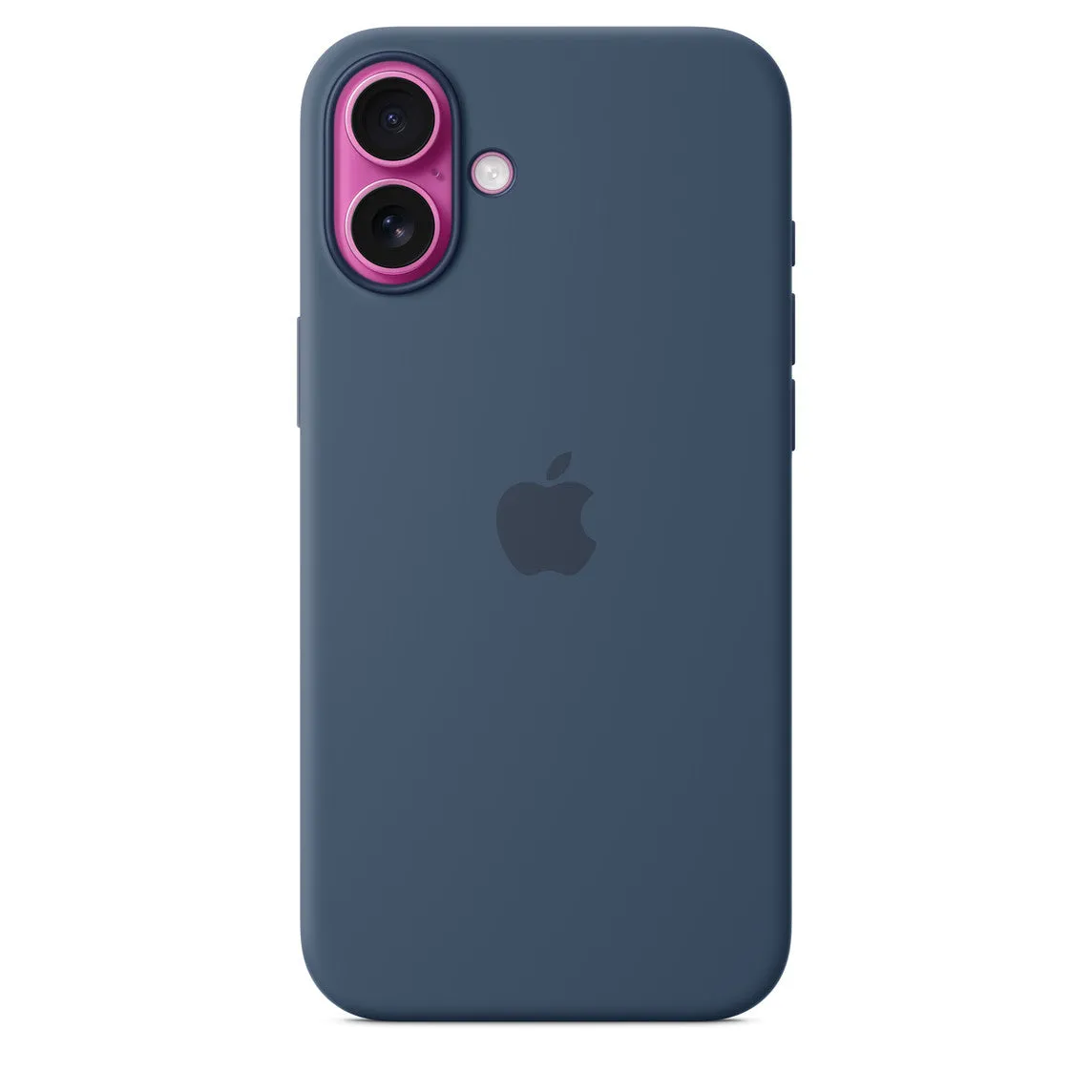 Iphone 16 Plus Silicone Case with MagSafe, Denim