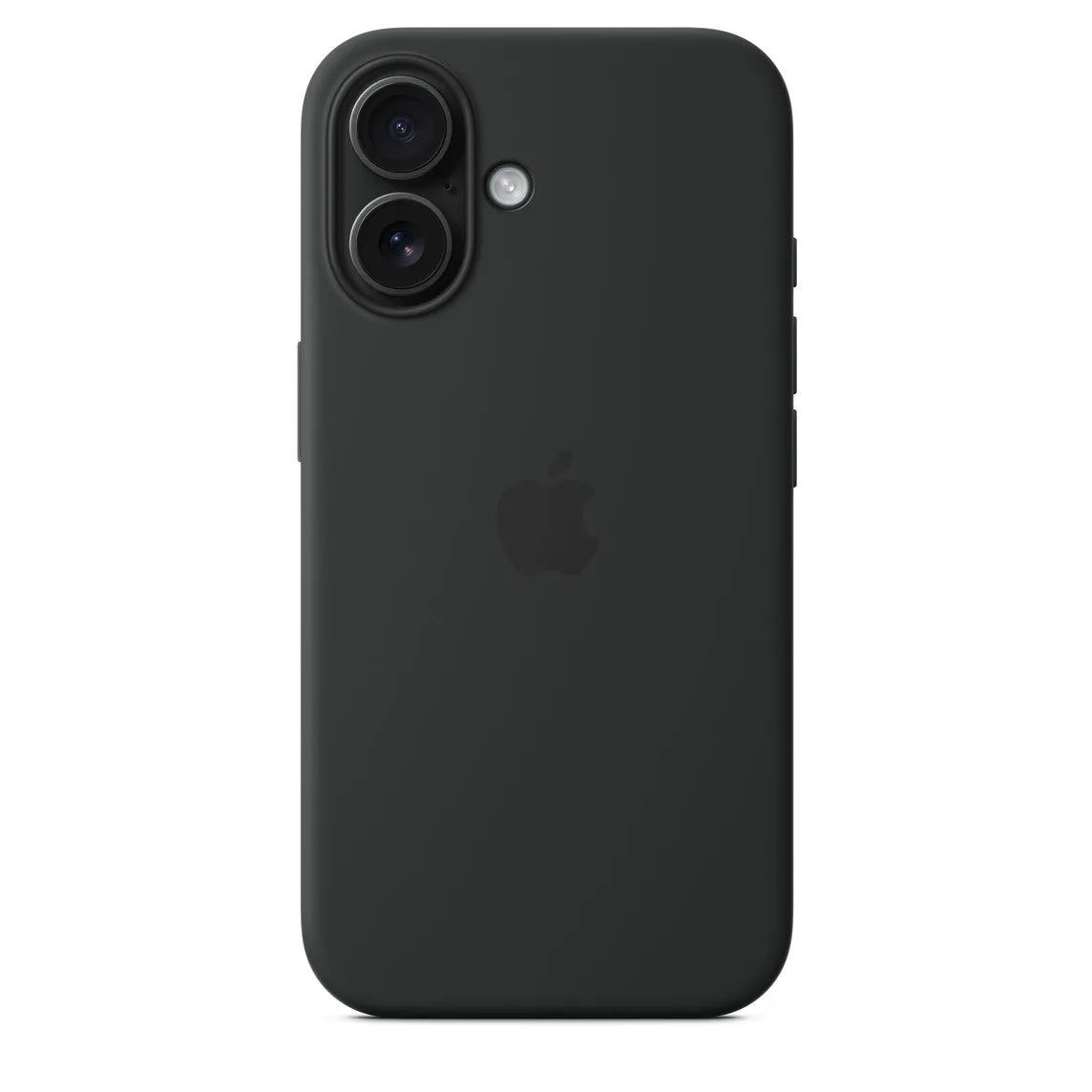 Iphone 16 Silicone Case with Mag Safe, Black