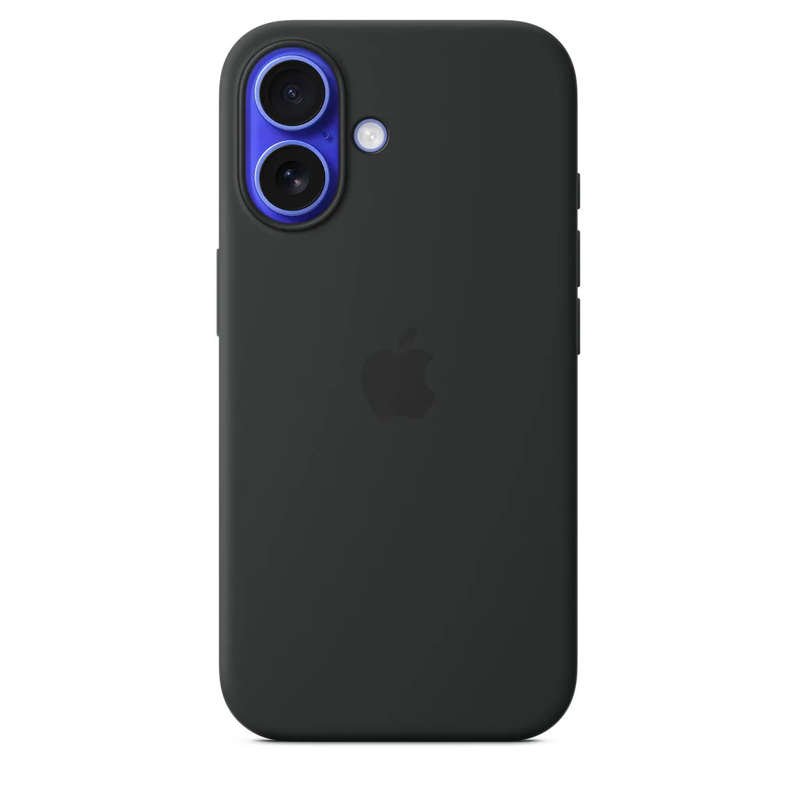 Iphone 16 Silicone Case with Mag Safe, Black