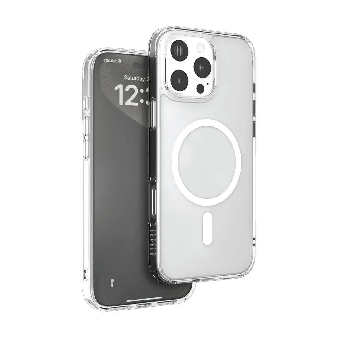 Levelo Clara Clear Case For iPhone 16 Pro Max