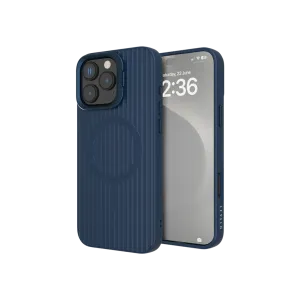 Levelo Livia TPU Silicone Case For iPhone 16 Pro Max, Blue