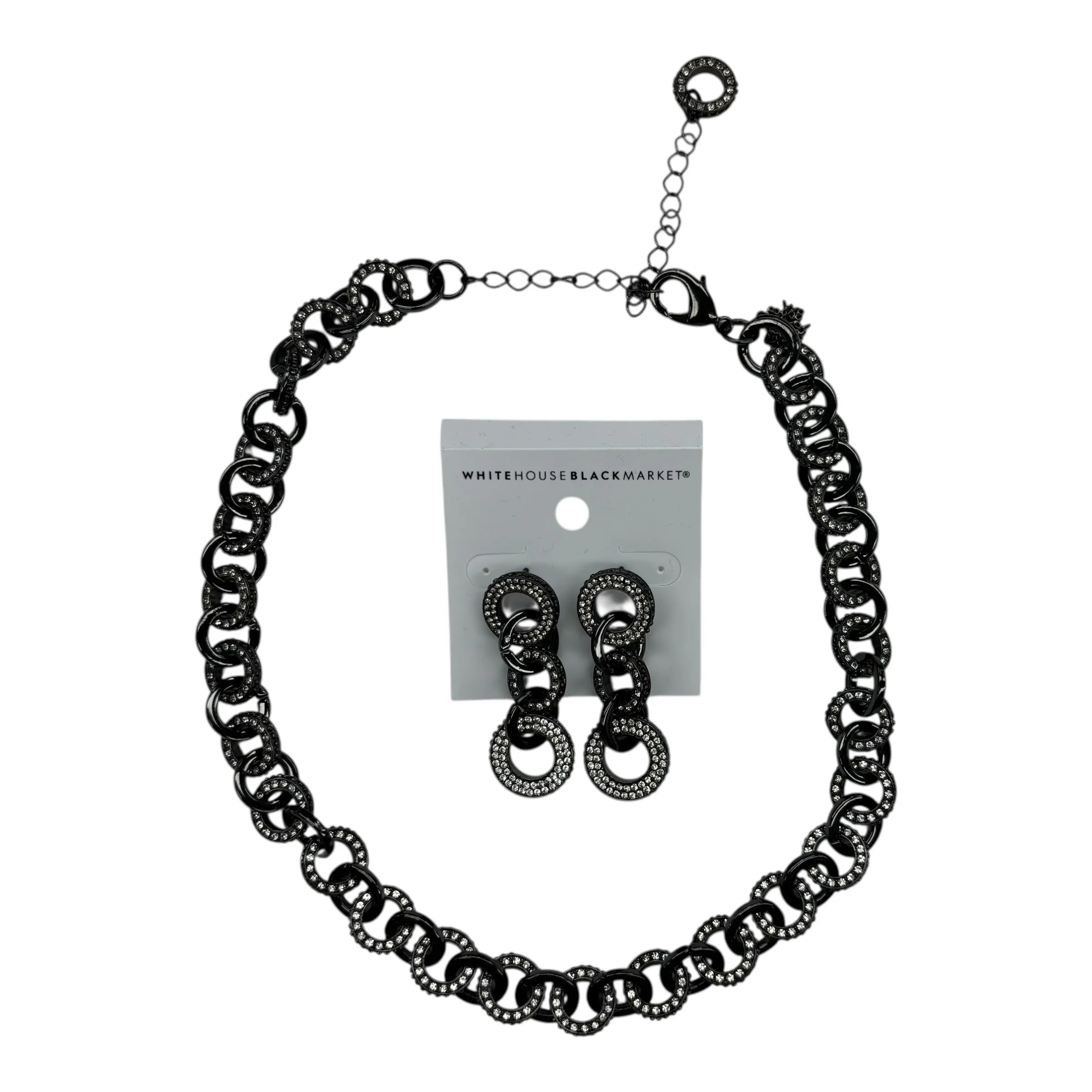 Necklace Set By White House Black Market In Black, Size:02 Piece Set