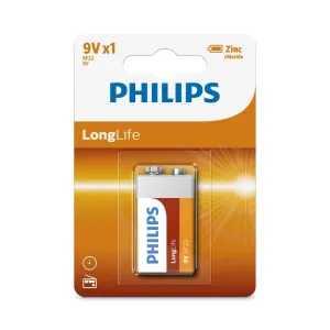 Philips Batteries 9V, Pack Of 1Pcs