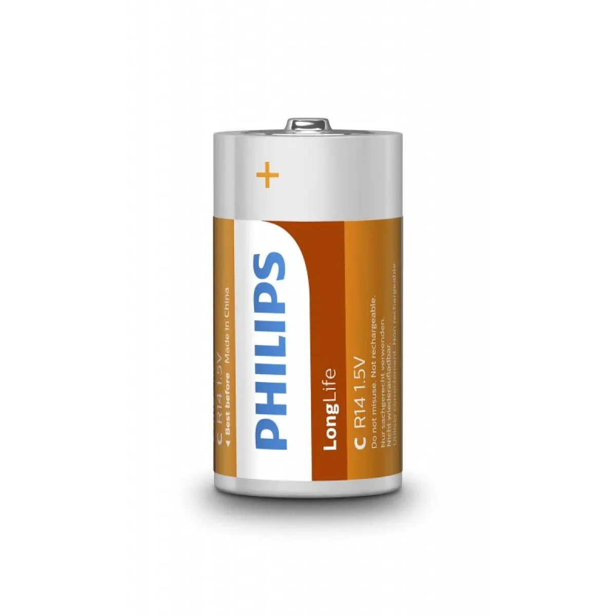 Philips Batteries C, Pack OF 2PCS