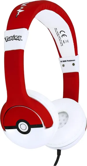 Pokmon Pokball Wired Headphones for Kids - Universal 3.5mm Jack (2023)
