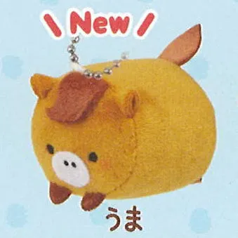 Puchi Plush Keychain - Horse