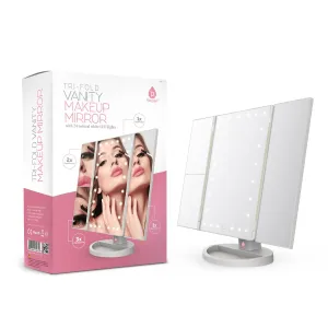 Pursonic Tri-Fold Vanity Makeup Mirror