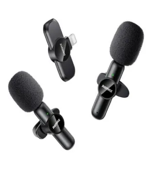 Remax Ryu sic Series 2.4GHz Wireless Lavalier Microphone