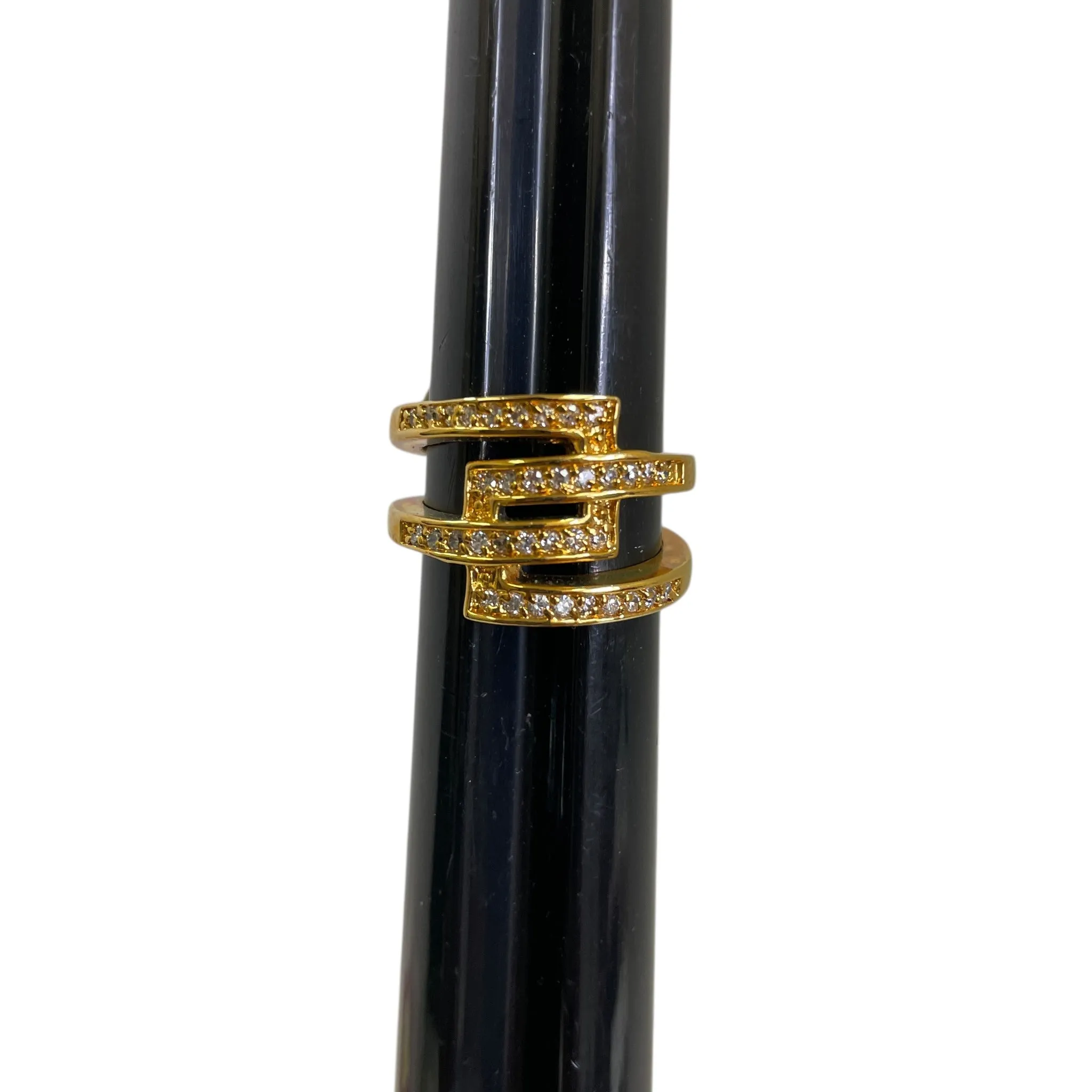 Ring Band By Lia Sophia In Gold