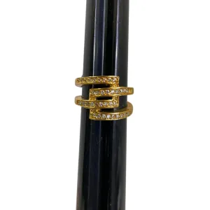 Ring Band By Lia Sophia In Gold