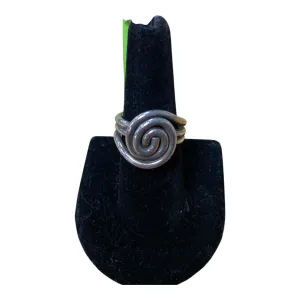 Ring Sterling Silver By Mek In Silver, Size:8