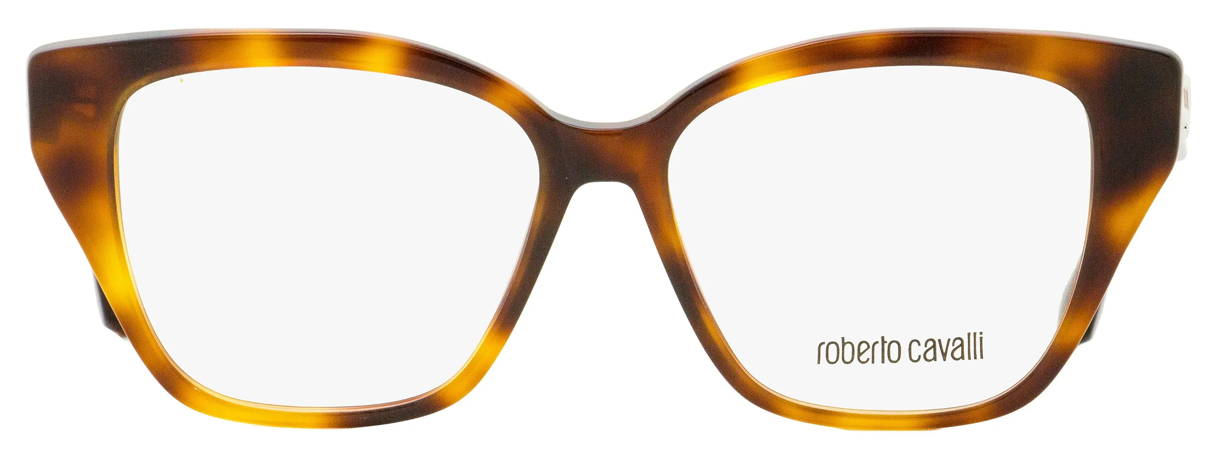 Roberto Cavalli Women's Square Eyeglasses RC5083 Orciano 052 Havana/Gold 53mm
