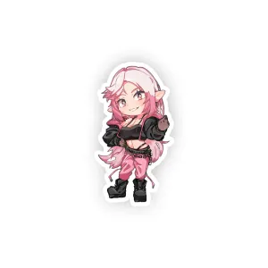 Rosette Bloodthorn Vampire Sticker