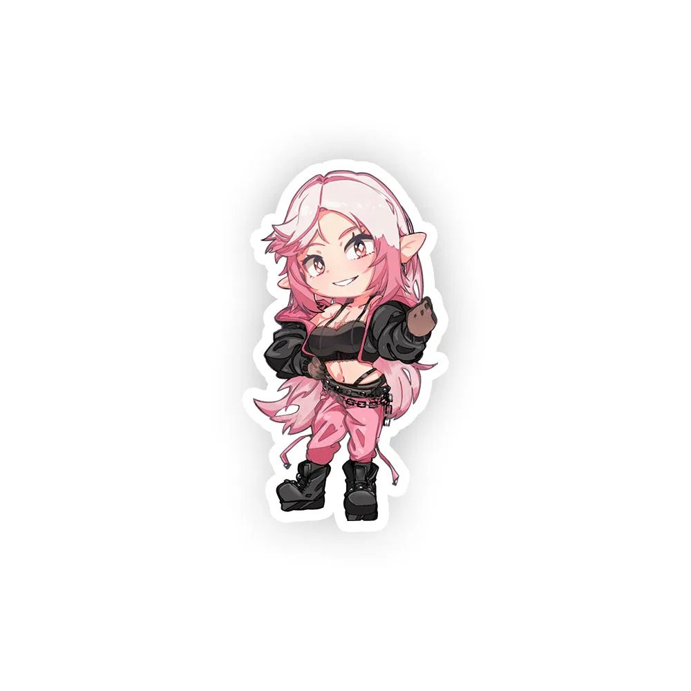 Rosette Bloodthorn Vampire Sticker