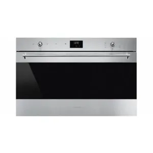 Smeg Built-In Gas Oven, 90Cm, 116Lit, Gross Volume, 5Shelves, Cooling System, Stainless Stell,