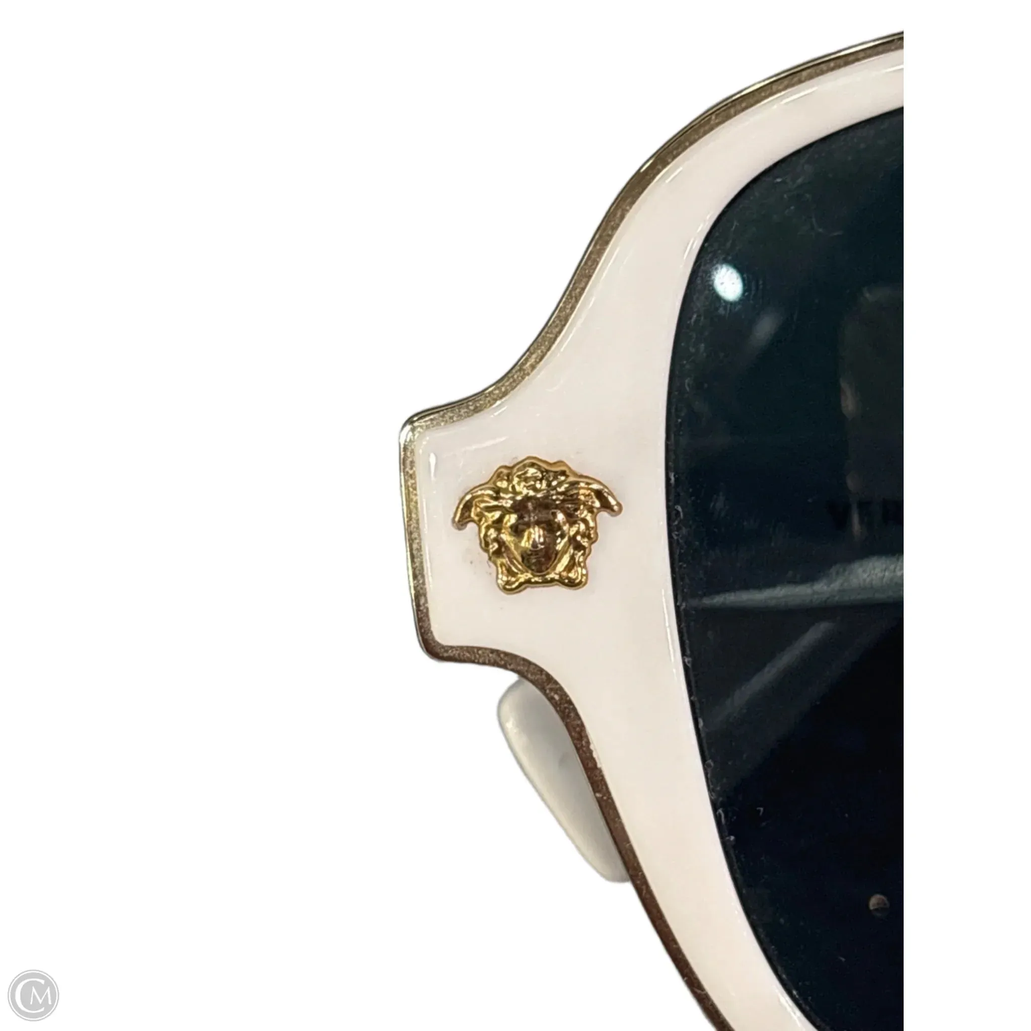 Sunglasses Luxury Designer By Versace, Size: Small
