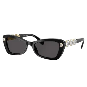 Swarovski  SK 6033 100187 54mm Womens Butterfly Sunglasses